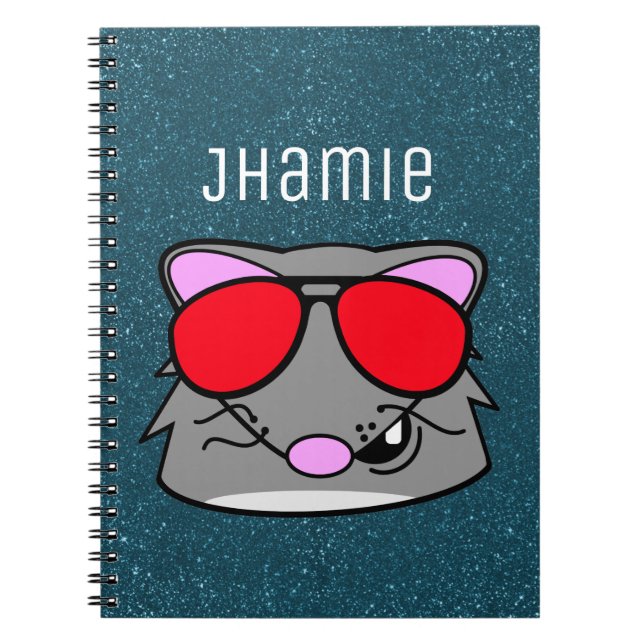 Personalised Rad Rat BG Notebook (Front)