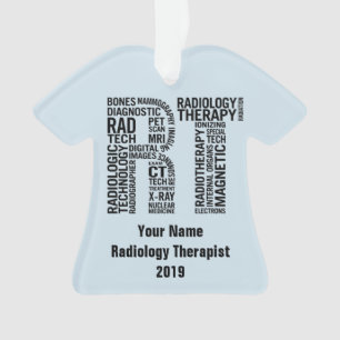 Personalised Rad Tech RT Radiology Technologist Ornament