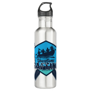 Personalised Rafting Whitewater River Adventure  710 Ml Water Bottle