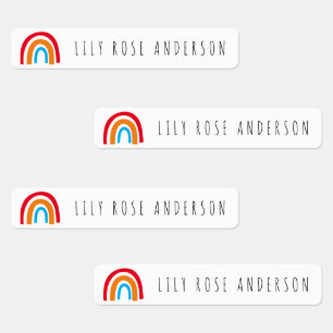 Personalised Rainbow Back to School Kid's