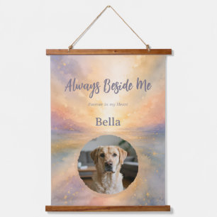 Personalised Rainbow Bridge Memorial Wall Tapestry
