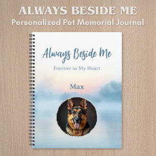 Personalised Rainbow Bridge Pet Memorial Journal