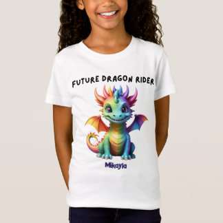 Personalised Rainbow Dragon T-Shirt