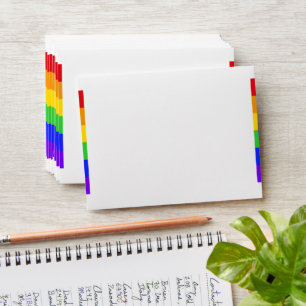 Personalised Rainbow Envelope