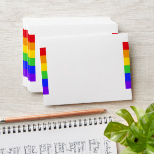 Personalised Rainbow Envelope