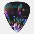 Personalised Rainbow Fractal Custom Guitar Pick