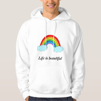 Personalised Rainbow Hoodie | Custom Name & Quote
