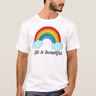 Personalised Rainbow Hoodie | Custom Name & Quote T-Shirt