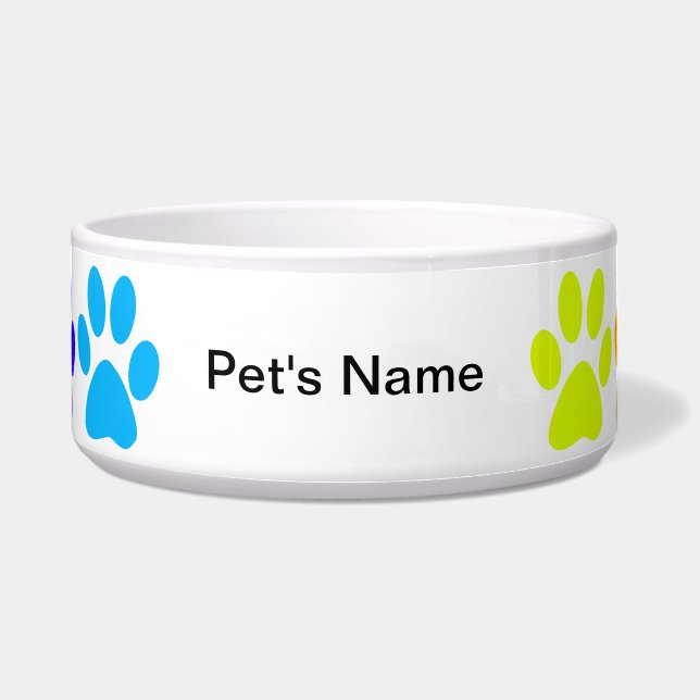 Personalised Rainbow Paws (Front)