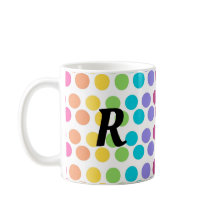 Personalised Rainbow Polka Dot