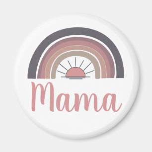 Personalised rainbow sun Mama Magnet