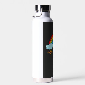 Personalised Rainbow Water Bottle | Custom Name