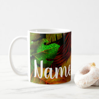 Personalised Rainforest Design Coffee Mug, Cup
