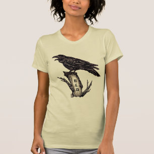 Personalised Raven/Crow T Shirt, Original Art T-Shirt