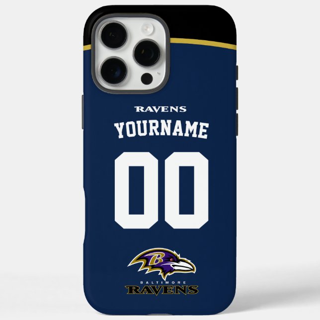 Personalised Ravens Jersey American Football Case-Mate iPhone Case (Back)