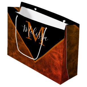 Personalised rawhide personalised large gift bag