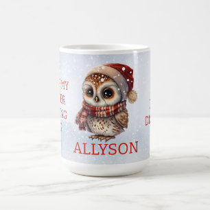 Personalised Readers Funny Owl  Coffee Mug