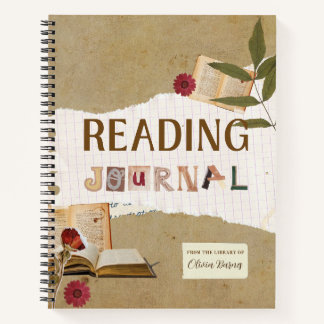Personalised Reading Journal