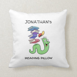 Personalised Reading Pillow For Bookworms