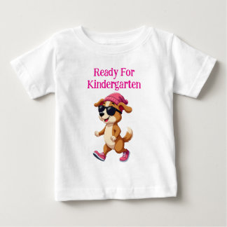 Personalised Ready For Kindergarten Baby T-Shirt