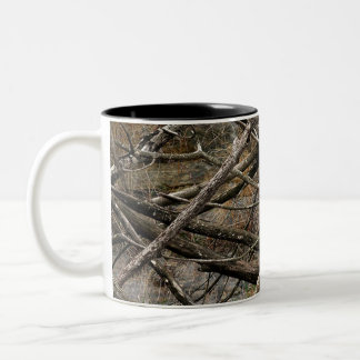 Personalised Real Camo / Camouflage (customisable) Two-Tone Coffee Mug
