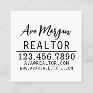 Personalised Real Estate Agent Gift Referral Card