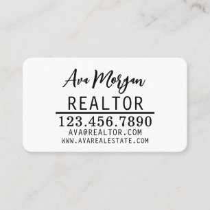 Personalised Real Estate Agent Gift Referral Card