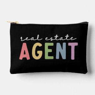 Personalised Real Estate Agent Realtor Gifts Accessory Pouch