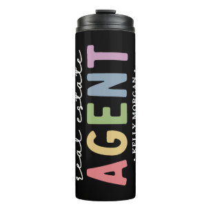 Personalised Real Estate Agent Realtor Gifts Thermal Tumbler