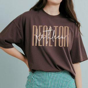 Personalised Real Estate Life Shirt for Her or Him
