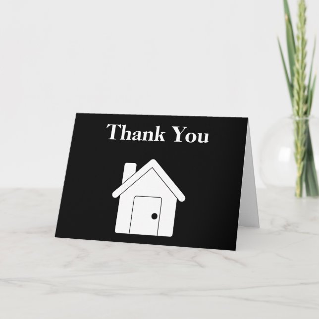 Personalised Real Estate Thank You (Front)