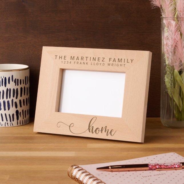Personalised Realtor Closing Gift For Client Etched Frames (Left)