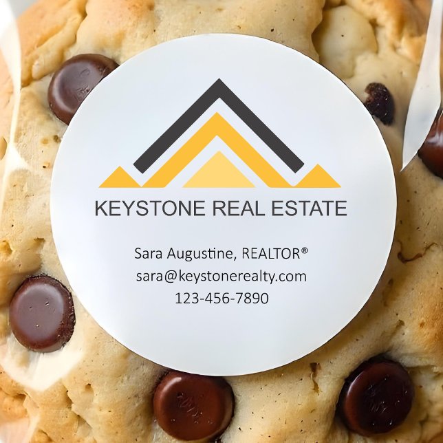 Personalised Realtor Sticker with Logo (Creator Uploaded)