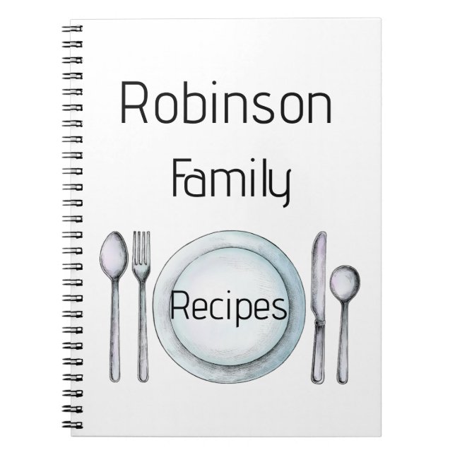 Personalised Recipe Book (Front)