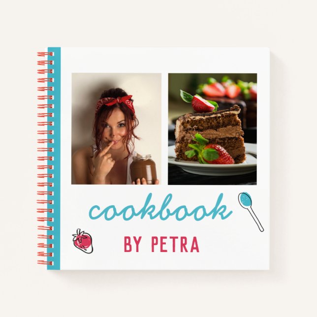 Personalised Recipe Book (Add Photo)  (Front)