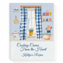 Personalised Recipe Custom Cosy Kitchen Monogram  