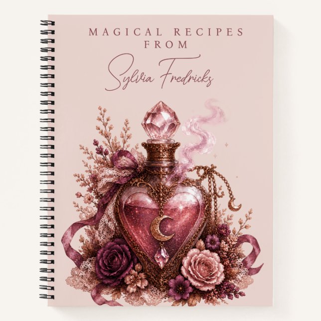 Personalised Recipe Notebook  (Front)