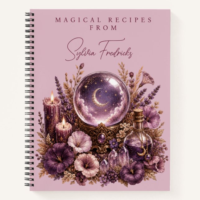 Personalised Recipe Notebook  (Front)