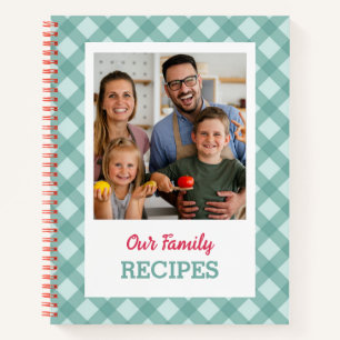 Personalised Recipe Notebook (Add Photo)