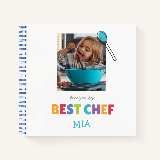 Personalised Recipe Notebook (Add Your Photo)  (Front)