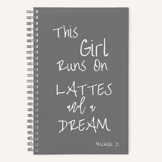 Personalised Recipe Organiser, recipe book journal (Front)