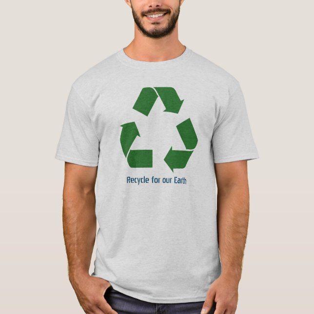 Personalised Recycle Tee (Front)