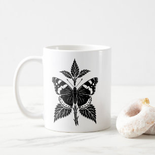 Personalised Red Admiral Butterfly Mug