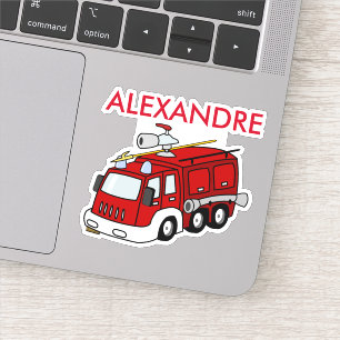 Personalised Red Firetruck