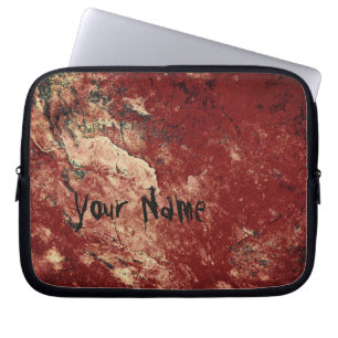 Personalised Red Rock Laptop Sleeve