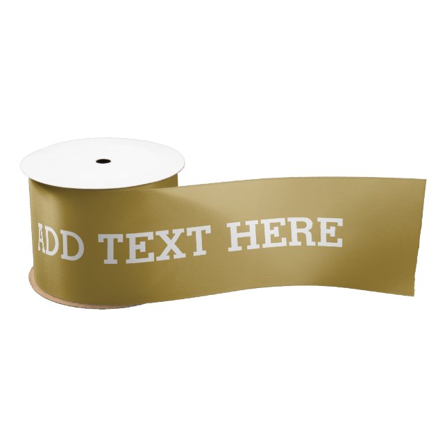 Personalised Red Satin Ribbon–Add Your Custom Text Satin Ribbon (Spool)