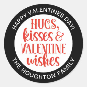 Personalised Red Valentine Sticker