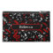 Personalised Red White and Black Musical Notes