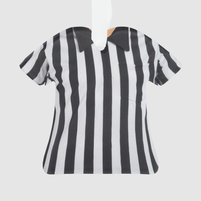 Personalised Referee Christmas Holiday Ornament (Front)
