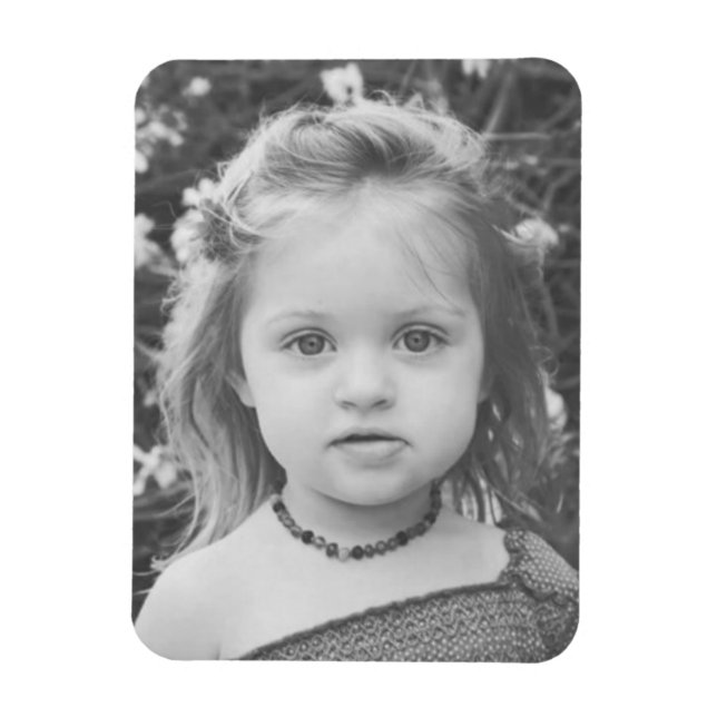 Personalised Refrigerator or Locker Photo Magnet (Vertical)
